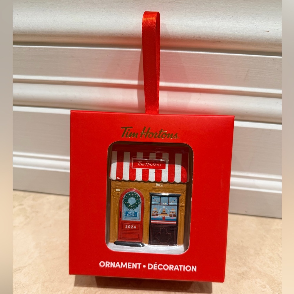 TIM HORTONS 2024 Bake Shop Christmas Tree Ornament BRAND NEW IN BOX